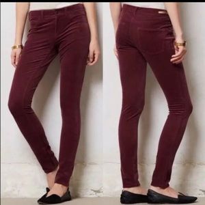 Pilcro And the letterpress serif cord pants